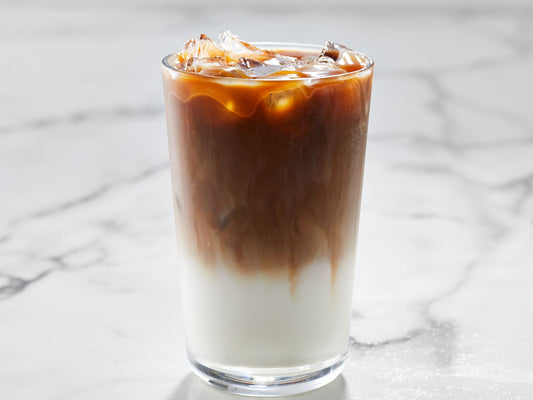 Iced Carmel Macchiato