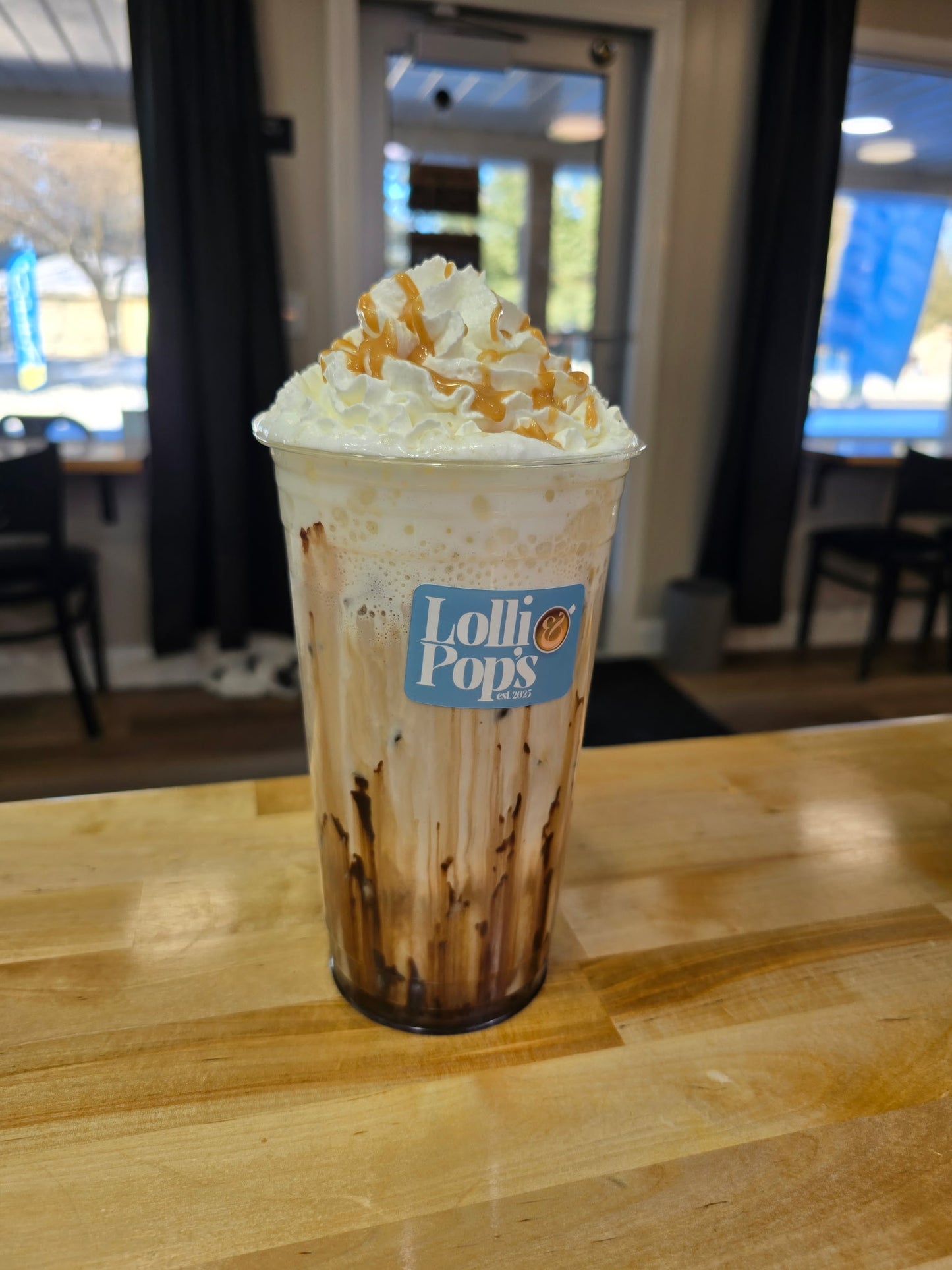 Peanut butter cold foam