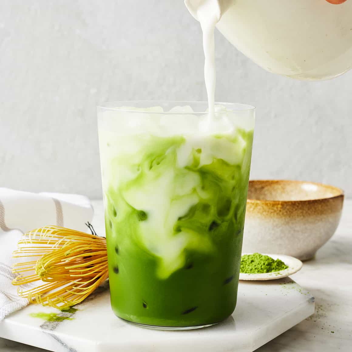 Iced Macha Late